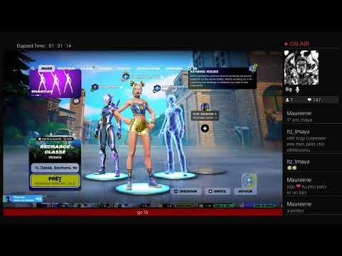 live fortnite rush unreal FR/PS4
