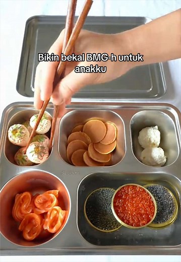 Bekal BMG untuk Anak: Telur Kaviar, Salmon Sashimi, Stroberi Putih