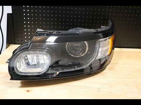 2014-2017 Land Rover Range Rover Sport Bi-Xenon Headlight Tear-down