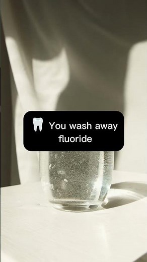 👉 Drinking Water After Brushing? 🚰🪥