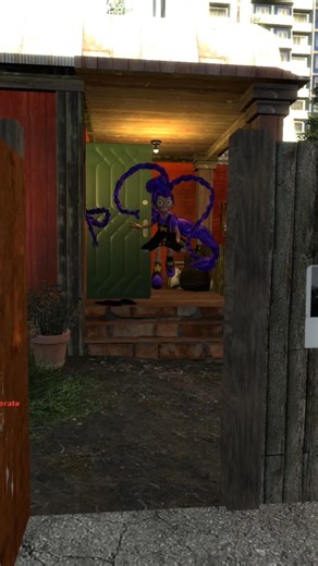 Lilly Lovebraids Chasing Me | Poppy PlayTime Chapter 5 in Garry's Mod #shorts #gmod #poppyplaytime