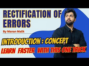 Tricks Assumptions Keywords & Concept in 20 Miinutes | Rectification Of Errors | Class 11