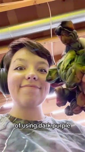 It’s not purple tie dye