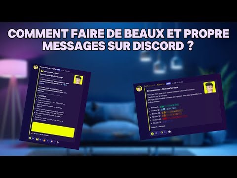 [TUTO FR] Comment faire de beaux messages (EMBED) sur discord ?