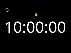 10 Hour Timer with Alarm ⏰ | 600 Minute Countdown Timer for Study & Focus