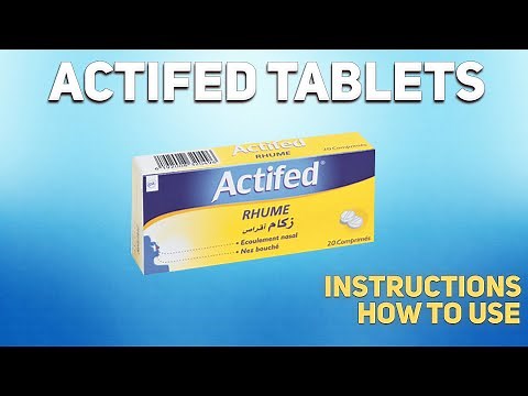 Actifed tablets how to use: Uses, Dosage, Side Effects, Contraindications