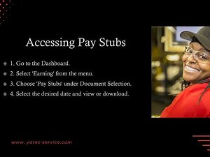 Yates Services Pay Stubs & W2s