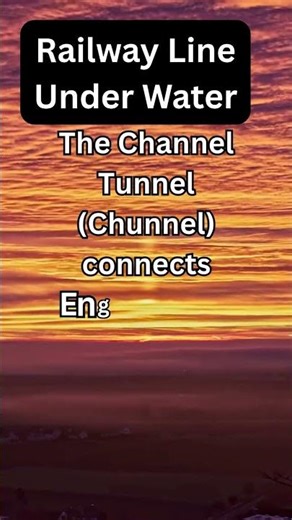 The Train Tunnel Under the Sea!