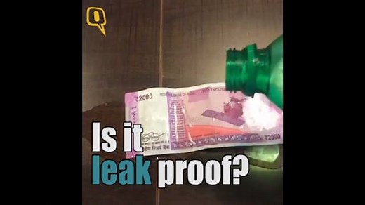 93K views · 805 reactions | Meet the all new Rs. 2000 note! Is it waterproof though? | The Quint | Facebook