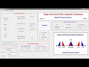 Single Side Band (SSB) Modulation App