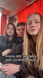 Sinavlar bitti, okul gezisi, AVM keyfi