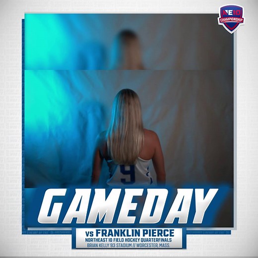 It’s playoff time at BK Stadium, as the Hounds host Franklin Pierce in the NE10 Quarterfinals 🆚 Frankin Pierce 📍: Brian Kelly ’83 Stadium ⏰: 7:00 pm 📺: https://ow.ly/Xi6y50XmeLB 📈: https://ow.ly/qLKF50XmeLI #LetsGoHounds | #HoundNation | #NE10FH | #NE10EMBRACE | #D2FH | Assumption University Athletics