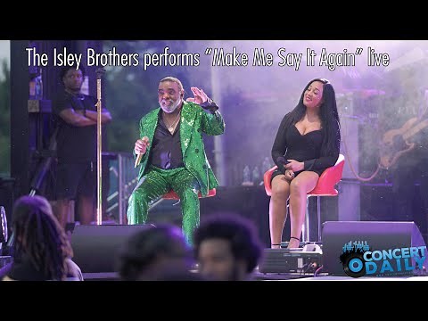 The Isley Brothers performs "Make Me Say It Again" live; 2023 Baltimore AFRAM
