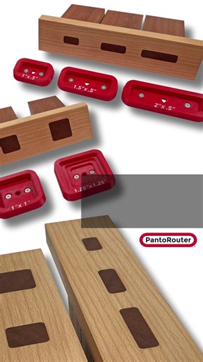 Give your joinery a refined upgrade with our Small Radius Mortise & Tenon Templates. Perfect for through joints, they use a 1/4” bit to produce a smooth 1/8” corner radius that adds a subtle, polished detail to any project. Expect the same tight fits and dependable precision PantoRouter® users rely on. Shop our templates 👉🏼 https://pulse.ly/2zdrqc2h7m