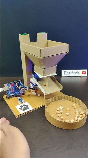 Cat Feeder Using Arduino UNO #carfeeder #arduinoprojects #science #arduino #robotics #robot #inspire