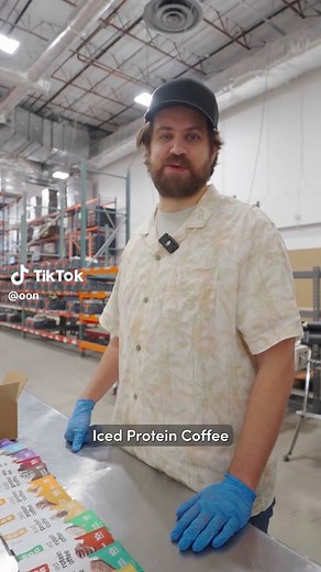 Packing a box with EVERY SINGLE FLAVOR. | oon protein coffee