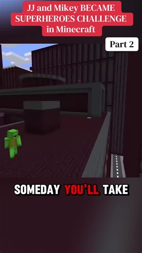 JJ and Mikey BECAME SUPERHEROES CHALLENGE in Minecraft #gaming #game #viral #entertainment #funny