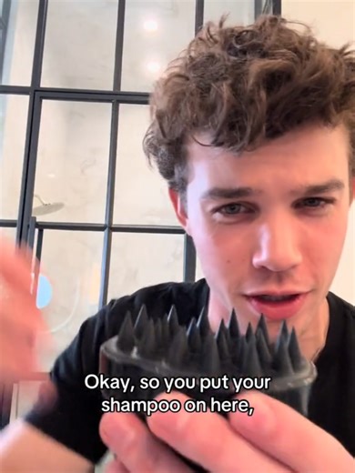 Scalp Massager Brush for Home Spa Experience