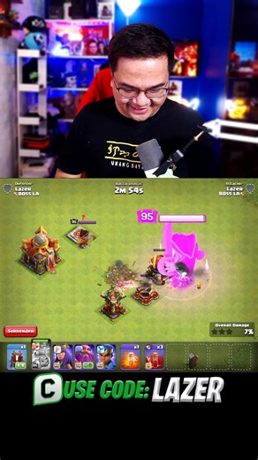 Pirate and Clockwork King on Giant Gaunlet and Rage Vial #ClashOfClans | EXG Boss L.A.