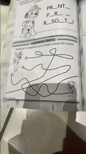 Patrulha Canina 365 Atividades e Desenhos para colorir Caminho Certo