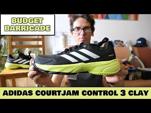 👟 ADIDAS COURTJAM CONTROL 3 Clay Tennis Shoe Impressions 👀 - Budget Friendly Barricade 💸