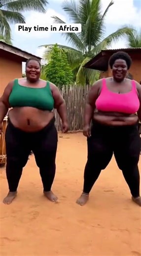 Africa women belly dancing