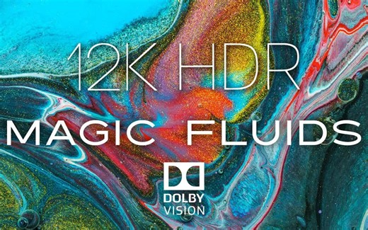 魔术般的流体艺术 MAGIC FLUIDS HDR 12K MACRO COLORS HDR VISUALS FLUID ART
