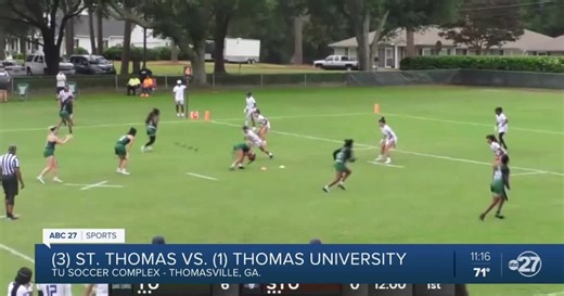Thomas University defeats St. Thomas to claim Sun Conference flag football championship