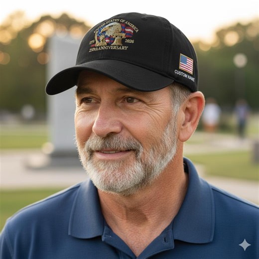 Custom Name USA 250th Anniversary Baseball Hat 1776–2026, Patriotic Eagle Embroidered Cap, American Flag Side Hat, Veteran Gift - Etsy Canada