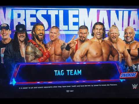 🔴Team John Cena vs. TeamThe Great Khali | WWE 2K25 FULL MATCH | Elimination Tag Team Match | #wwe