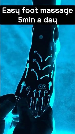 Easy foot masssage tutorial #footmassage #massagetutorial