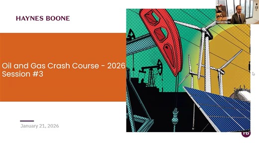 Oil Crash Course Series - Session 3 - Jan 21, 2026