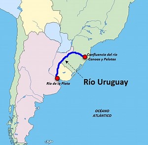 ¿Dónde está el río Uruguay? — Saber es práctico