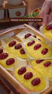 Trending vegan corn recipe in China. Have u ever seen it before? #veganrecipes #vegetarian #corn #chinesefood #cooking #snack | foodiechina888