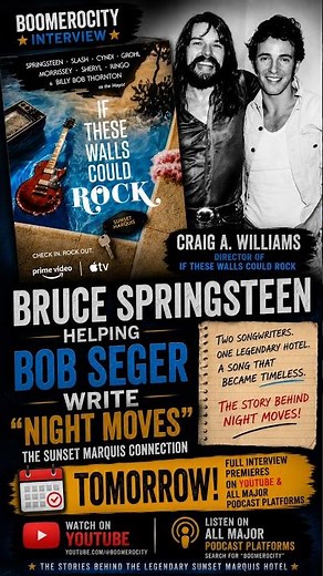 Did Bruce Springsteen help Bob Seger write “Night Moves”?