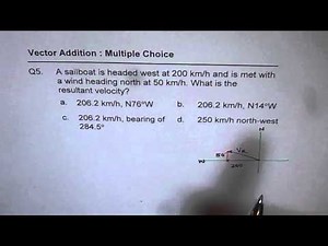 Q5 Resultant Vector Velocity