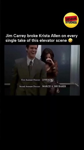 😂 Jim Carrey Couldn't Stop Making Krista Allen Laugh!