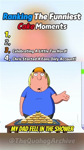 Ranking The Funniest Cake Moments In Family Guy