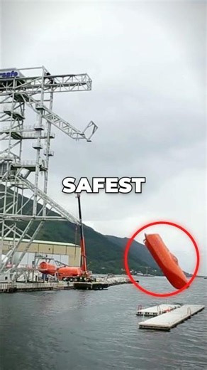 The Craziest Way to Escape a Sinking Ship #shorts #maritime