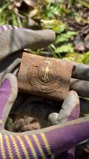 German artifacts in the forest, wartime excavations #metaldetectorfinds