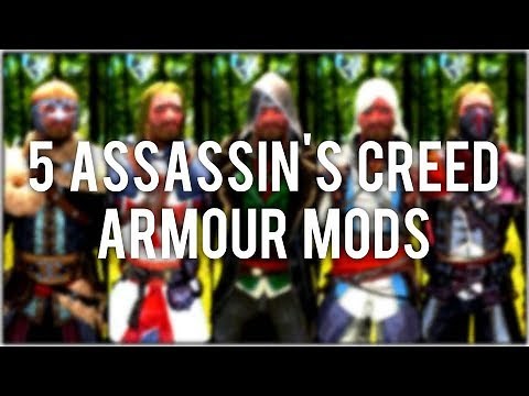 Skyrim Special Edition: ◼️ 5 Assassin's Creed Armour Mods ◼️ | Killerkev