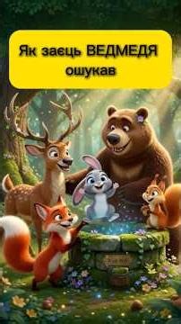 How the hare tricked the bear 🐰🐻 | fairy tale for children #shorts