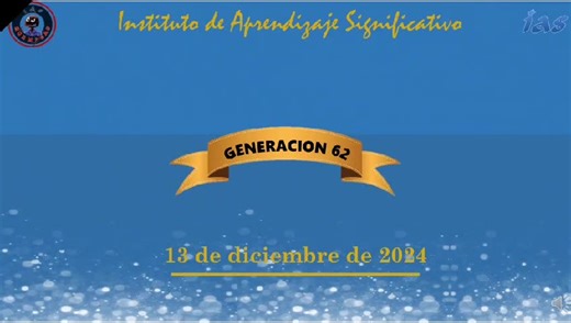 Presentamos a nuestra generación 62 de graduados. Somos orgullosamente IAS