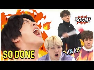 Jin Being So Done With BTS
