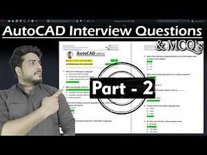 Part - 2 || AutoCAD MCQ`s & Interview Questions and Answers || Autocad objective questions