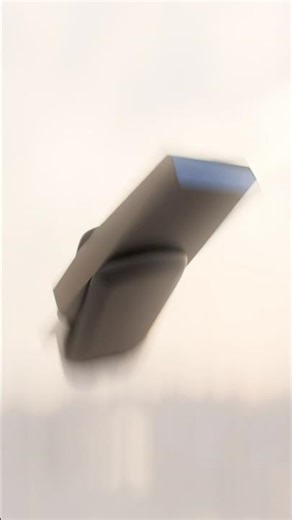 USB Type C flash drive falling from the sky #usbc #cgi #blender3d #3danimation #slowmotion