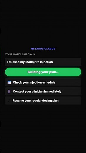Missed Your Mounjaro Shot? Here's What to Do