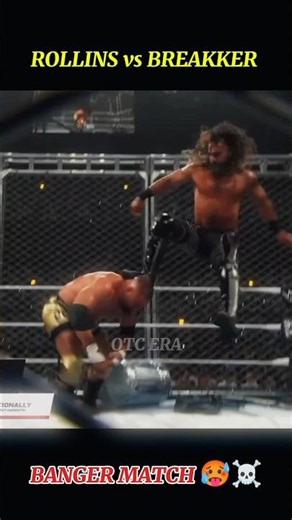 Seth Rollins vs Bron Breakker at #wwenoc 🥵 Edit #wwe #shorts #sethrollins #bronbreakker