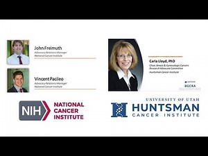 Cancer Research Advocacy with the National Cancer Institute