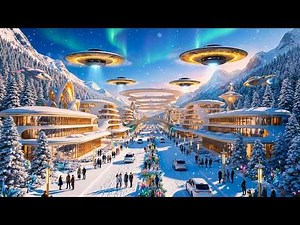 2075 Futuristic City of Light: A Calm 4K AI Journey Through Tomorrow’s Dream Worlds